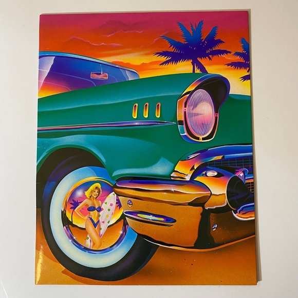 Lisa Frank | Office | Vintage Lisa Frank 989 Classic Car Trends Folder ...